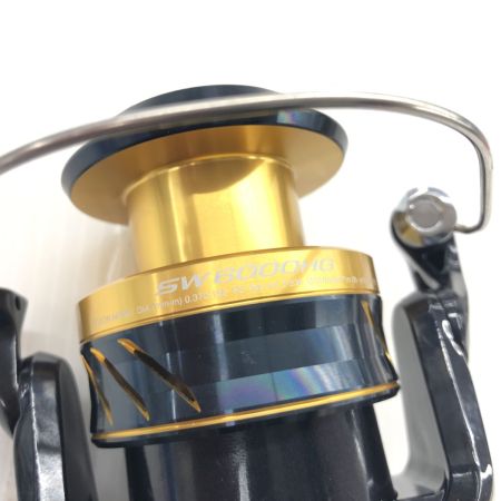 σσ SHIMANO シマノ  スピニングリール 21スフェロスSW 6000HG 程度B 箱付 043634