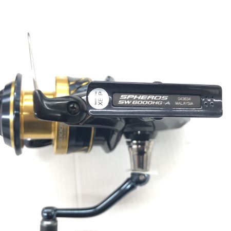 σσ SHIMANO シマノ  スピニングリール 21スフェロスSW 6000HG 程度B 箱付 043634