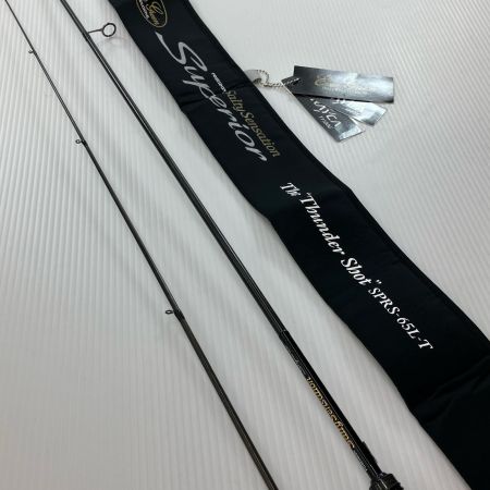 σσ EVER GREEN エバーグリーン ルアーロッド ソルティセンセーション スペリオル サンダーショット SPRS-65L-T