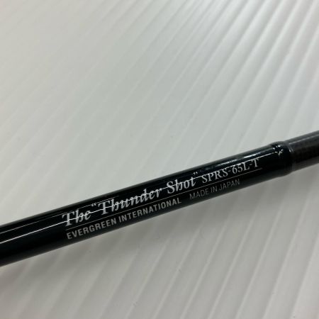 σσ EVER GREEN エバーグリーン ルアーロッド ソルティセンセーション スペリオル サンダーショット SPRS-65L-T