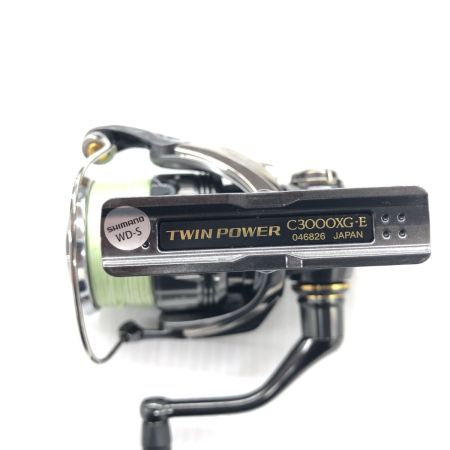 σσ SHIMANO シマノ スピニングリール  24ツインパワーC3000XG 程度B 046826