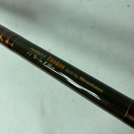 Megabass メガバス バスロッド デストロイヤー トマホーク フォボス F4-66GT3 竿袋付