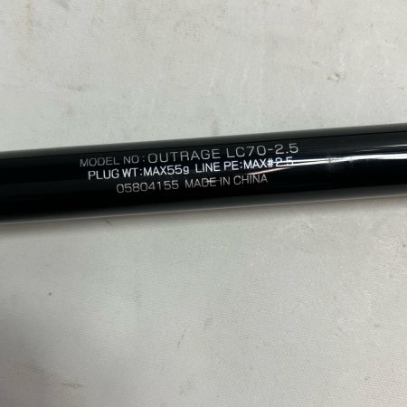 DAIWA ダイワ ロッド ルアーロッド アウトレイジLC70 ‐2.5 05804155