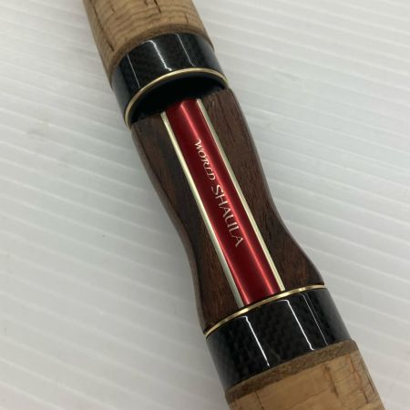 σσ SHIMANO シマノ ルアーロッド 14ワールドシャウラ レッド タイプ2650FF-2 35203