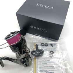 σσ SHIMANO シマノ  スピニングリール 22ステラ 4000XG 美品 程度A 043962 Aランク