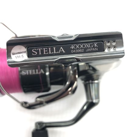 σσ SHIMANO シマノ  スピニングリール 22ステラ 4000XG 美品 程度A 043962