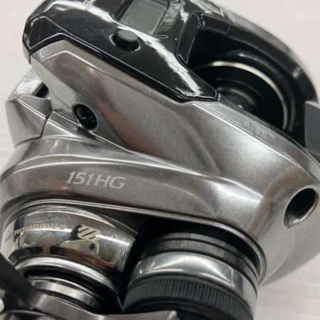 σσ SHIMANO シマノ 18炎月プレミアム 151HG 03791 ゴメクサスハンドル付き