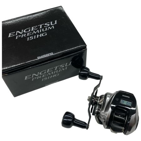 σσ SHIMANO シマノ 18炎月プレミアム 151HG 03791 ゴメクサスハンドル付き