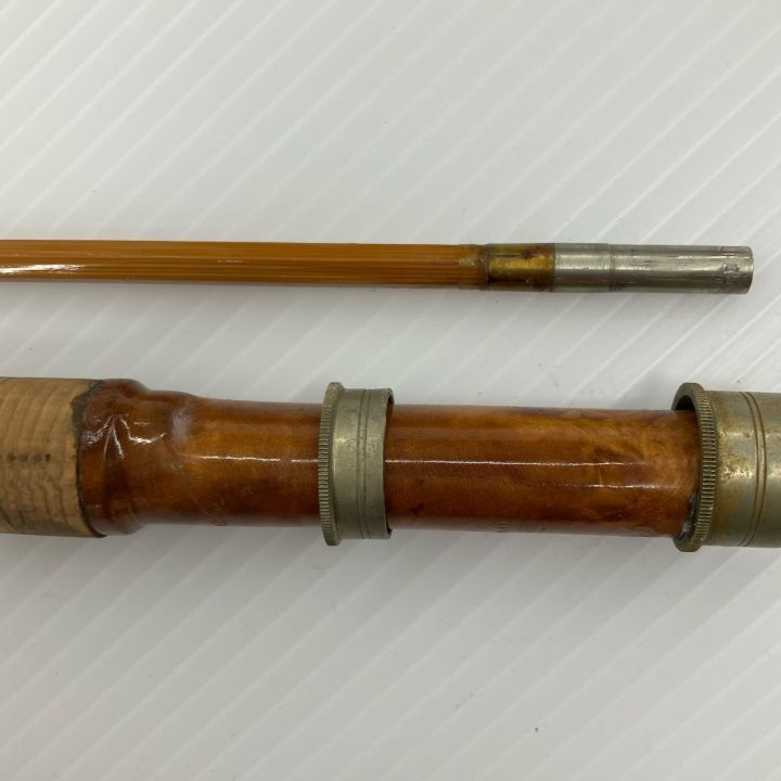 と*も様 自作バンブーロッド　中古 σσ M.MATERI フライ バンブーロッド - 中古釣り・フィッシング