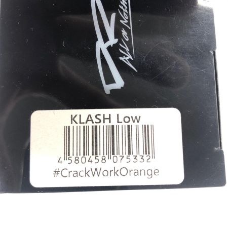 σσ DRT 釣り用品 ルアー DRT クラッシュ9 Low 未使用品(S) クラックワークオレンジ