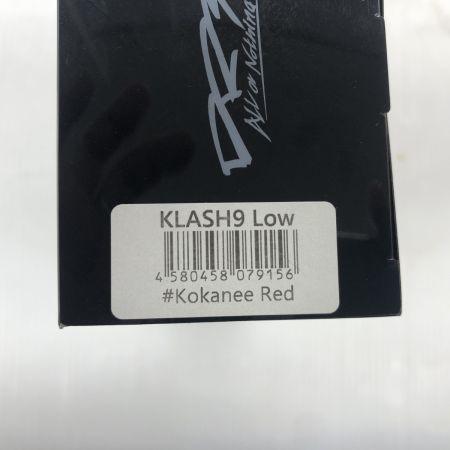 σσ DRT ルアー クラッシュ9 Low 未使用品(S) KokaneeRed