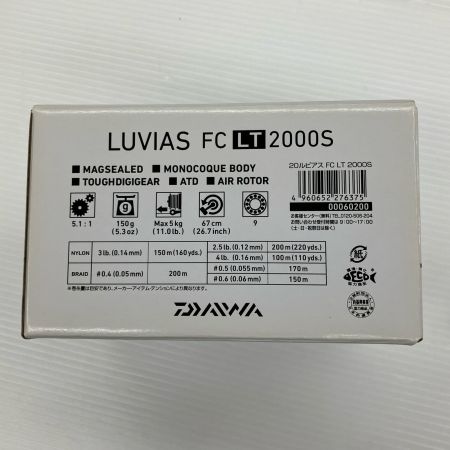 σσ DAIWA ダイワ スピニングリール 20ルビアスLT2000S 箱付 276375