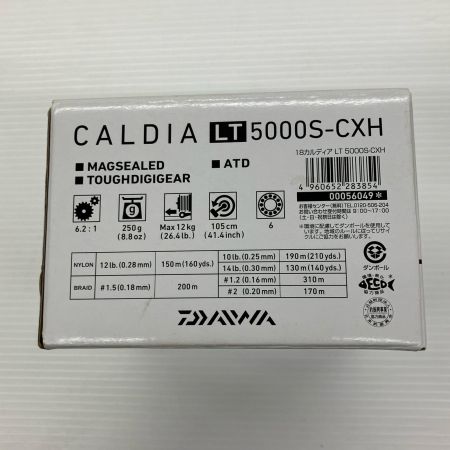 σσ DAIWA ダイワ スピニングリール 18カルディア LT5000S-CXH キズ有 箱付 056049