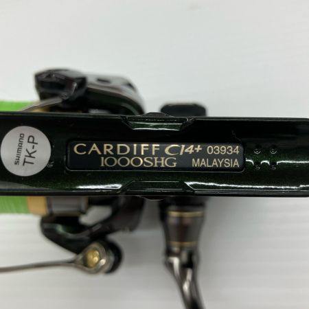 σσ SHIMANO シマノ スピニングリール 18カーディフCl4+1000SHG 箱付 03934