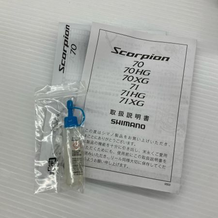 σσ SHIMANO シマノ ベイトリール 16スコーピオン 70HG 03472
