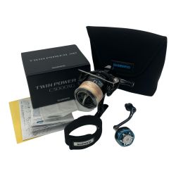 σσ SHIMANO シマノ 25ツインパワーXD C5000XG ハンドルノブゴメクサス/リールスタンド付き 047939 Aランク