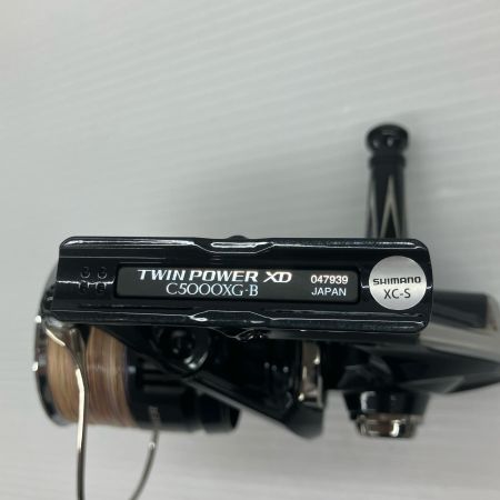 SHIMANO シマノ 25ツインパワーXD C5000XG ハンドルノブゴメクサス/リールスタンド付き 047939