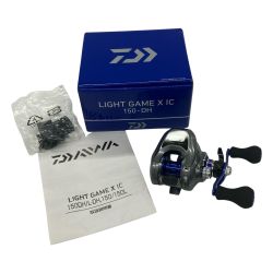 σσ DAIWA ダイワ ベイトリール ライトゲームX IC 150-DH 箱付 621064 Aランク