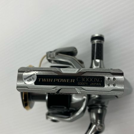 σσ SHIMANO シマノ スピニングリール 15ツインパワー C3000XG リールスタンド付き 03371