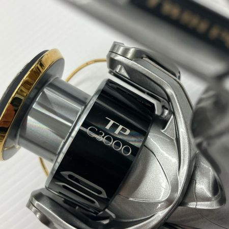 σσ SHIMANO シマノ スピニングリール 15ツインパワー C3000XG リールスタンド付き 03371