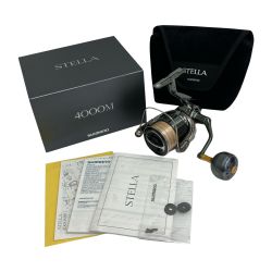 σσ SHIMANO シマノ スピニングリール 22ステラ 4000M キズ有 ハンドル変更有 043948 Bランク