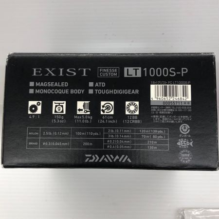 σσ DAIWA ダイワ スピニングリール 18イグジスト FC LT1000S-P 傷あり 00055711