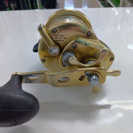 SHIMANO シマノ ベイトリール スコーピオンオシアジガー 2000P RH302 釣り用品 リール ベイトリール スコーピオンオシアジガー 2000P 程度B 替スプール付