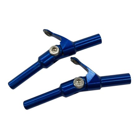 σσ 八坂製作所 への字アダプター ガイドリング修理痕/ブルー/2個セット