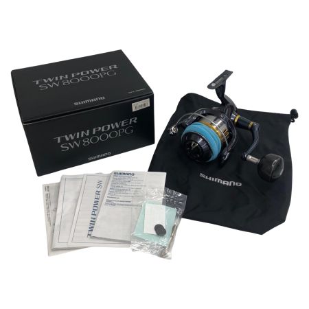 σσ SHIMANO シマノ スピニングリール 15ツインパワーSW 8000PG  03321