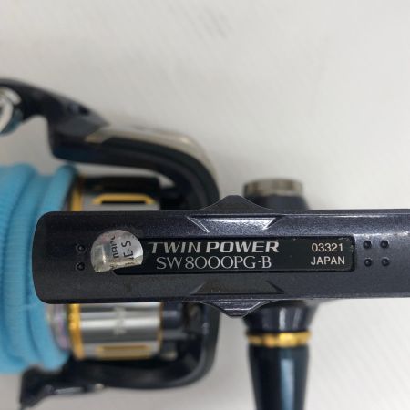 σσ SHIMANO シマノ スピニングリール 15ツインパワーSW 8000PG  03321