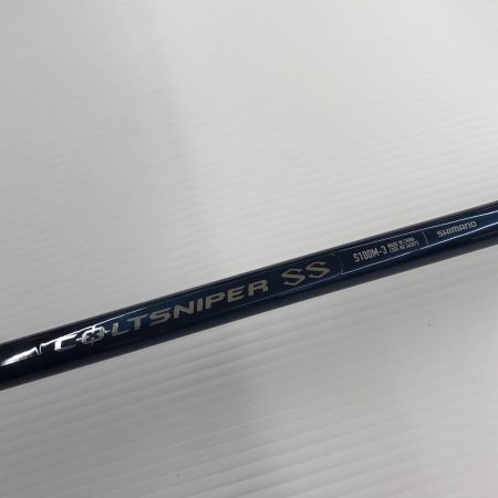 σσ SHIMANO シマノ ルアーロッド 24コルトスナイパーSS S100M-3 袋付 345875