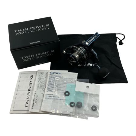 σσ SHIMANO シマノ スピニングリール 21ツインパワーXD C5000XG ハンドルノブキズ多数 04294