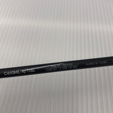 σσ tailwalk テイルウォーク  ルアーロッド メタルゾン TZ C610ML-N/TISL 袋付き