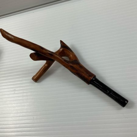 σσ  釣り小物 へら万力 天然木 弓型 