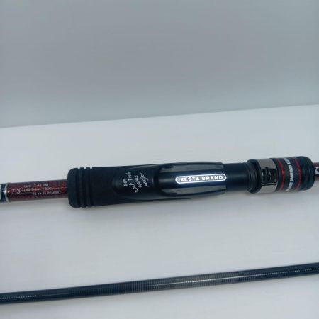 XESTA ロックフィッシュロッド XESTA ブラックスター ロック S73M ロックスピンシューター 程度B 袋付