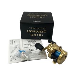 σσ SHIMANO シマノ ベイトリール  21カルカッタコンクエスト 101HG キズ有 04237 Bランク
