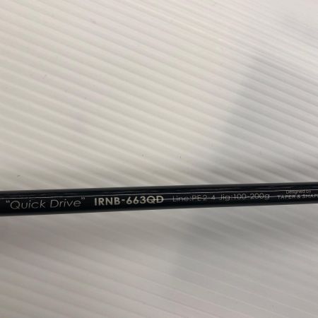 σσ Nature Boys ショアジギングロッド ｱｲｱﾝﾚﾝｼﾞ ｸｲｯｸﾄﾞﾗｲﾌﾞ IRNB-663QD