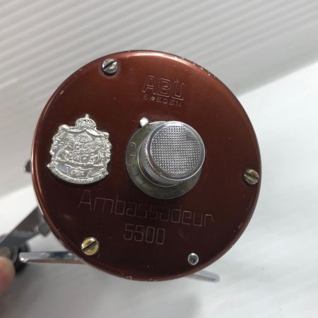 σσ ABU ベイトリール アンバサダー 5500 ブラウン キズ有 760601
