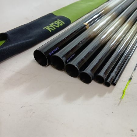 RYOBI リョービ 釣り用品 ロッド 鮎竿 プロターゲット 本抜鮎 プロタイプ 硬調９０ 使用感有 程度B 袴付