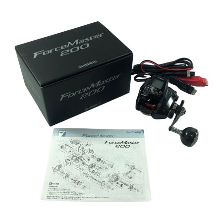 σσ SHIMANO シマノ 電動リール  21フォースマスター 200 04258