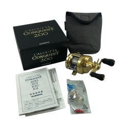 σσ SHIMANO シマノ ベイトリール  14カルカッタコンクエスト 200 キズ有 03204 Bランク