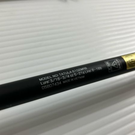 σσ DAIWA ダイワ ルアーロッドタトゥーラ 6102MRB  05807434