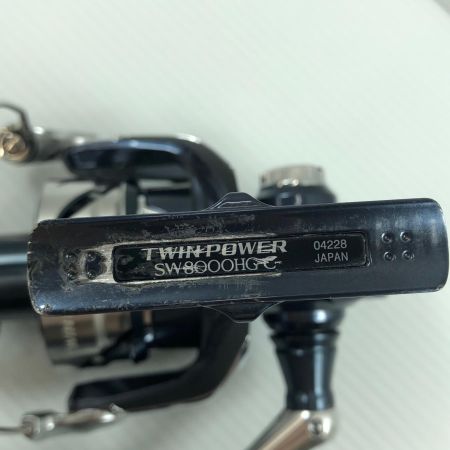 σσ SHIMANO シマノ スピニングリール 21ツインパワーSW8000HG ハンドルシャフト有り 04228