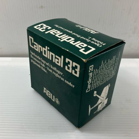 σσ Abu Garcia アブガルシア スピニングリール カーディナル33 箱付 760301 オリム期