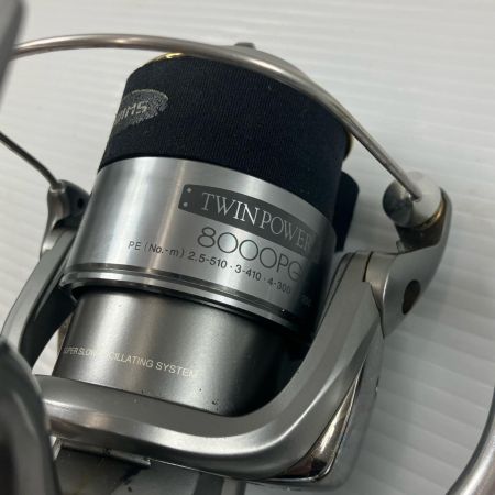 σσ SHIMANO シマノ  スピニングリール 02ツインパワー 8000PG 01623