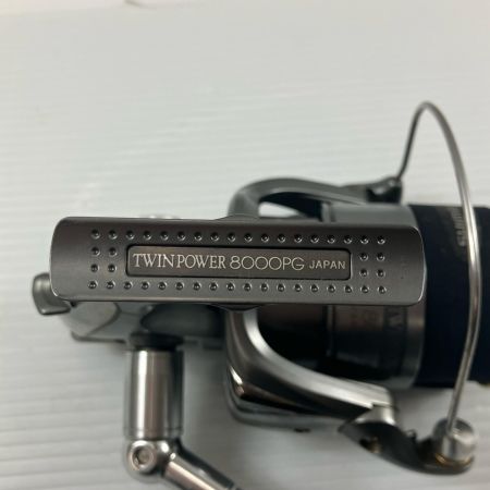 σσ SHIMANO シマノ  スピニングリール 02ツインパワー 8000PG 01623