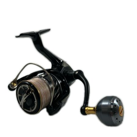 σσ SHIMANO シマノ スピニングリール 17サスティン 3000XG 夢屋アルミラウンドノブ/ゴメクサスリールスタンド 03760