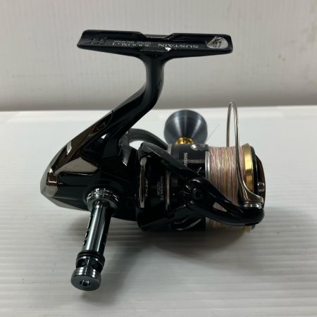 σσ SHIMANO シマノ スピニングリール 17サスティン 3000XG 夢屋アルミラウンドノブ/ゴメクサスリールスタンド 03760