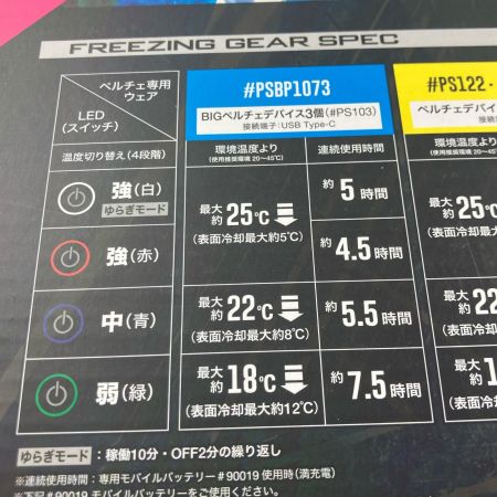 σσ I'Z FRONTIER 工具関連用品 空調服 PSBP1073 ブラック