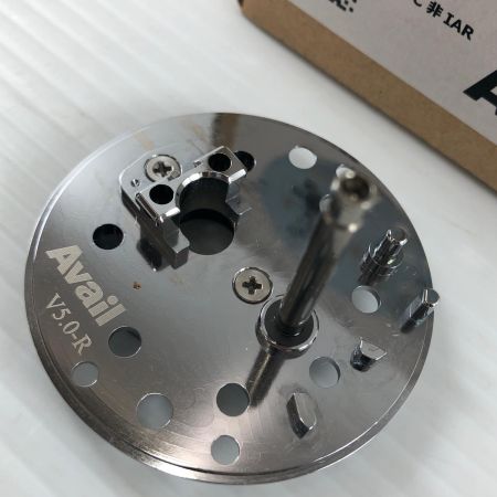 σσ Avail アベイル リールパーツ ABU2500C用 非IAR用ブレーキプレート クロム  202304